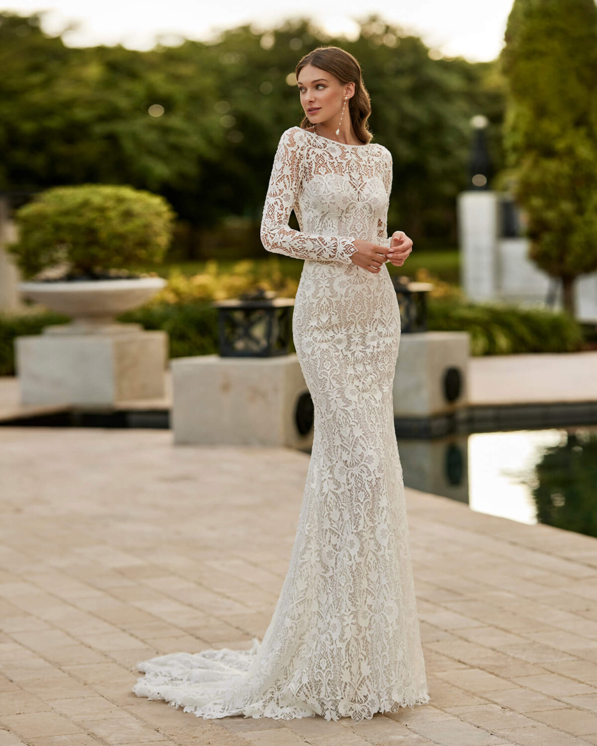 Abito da sposa in pizzo