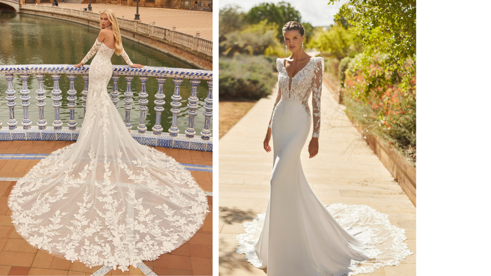 abiti da sposa invernali e a maniche lunghe Rosa Clará, Ronca Sposi Verona