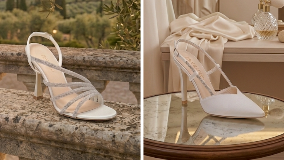 Scarpe e sandalo sposa